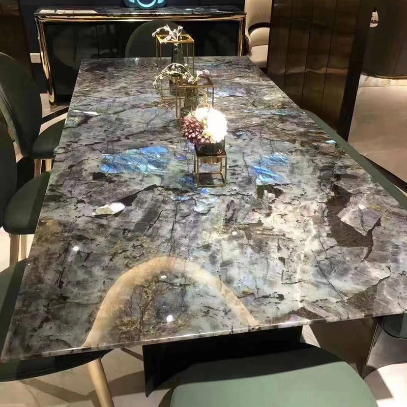 Blue Emerald Granittafel